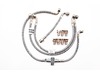 Stainless Steel 5 Line Kit - Front and Rear Included Stainless Steel 5 Line Kit - Front and Rear Included
