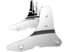 Drag Specialties 11"W Square-Bar Side Plates, Chrome Drag Specialties 11"W Square-Bar Side Plates, Chrome