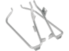 Drag Specialties Chrome Saddlebag Support Bracket Drag Specialties Chrome Saddlebag Support Bracket