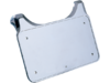 Drag Specialties 4" x 7" Billet License Plate Mount, Chrome Drag Specialties 4" x 7" Billet License Plate Mount, Chrome