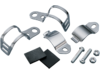 Drag Specialties Front Fork-Mount Marker Light Brackets, Chrome Drag Specialties Front Fork-Mount Marker Light Brackets, Chrome