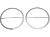 Drag Specialties Custom Replacement Speaker Trim, Chrome Drag Specialties Custom Replacement Speaker Trim, Chrome