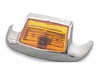 Drag Specialties Fender Tip Light w/ Amber Lens, Chrome Drag Specialties Fender Tip Light w/ Amber Lens, Chrome