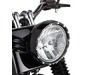 Arlen Ness 7in. Fire-Ring LED Bezel w/ White LED. Running Lights, Black Arlen Ness 7in. Fire-Ring LED Bezel w/ White LED. Running Lights, Black