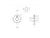 BikeMaster 428 Front Sprocket, 13T BikeMaster 428 Front Sprocket, 13T