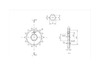 BikeMaster 428 Front Sprocket, 14T BikeMaster 428 Front Sprocket, 14T