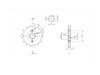 BikeMaster 428 Front Sprocket, 16T BikeMaster 428 Front Sprocket, 16T