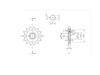 BikeMaster 428 Front Sprocket, 14T BikeMaster 428 Front Sprocket, 14T