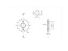 BikeMaster 428 Front Sprocket, 14T BikeMaster 428 Front Sprocket, 14T