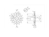 BikeMaster 520 Front Sprocket, 15T BikeMaster 520 Front Sprocket, 15T
