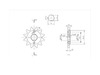BikeMaster 520 Front Sprocket, 12T BikeMaster 520 Front Sprocket, 12T