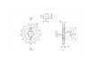 BikeMaster 520 Front Sprocket, 13T BikeMaster 520 Front Sprocket, 13T