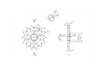 BikeMaster 520 Front Sprocket, 14T BikeMaster 520 Front Sprocket, 14T