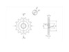BikeMaster 520 Front Sprocket, 14T BikeMaster 520 Front Sprocket, 14T