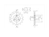 BikeMaster 520 Front Sprocket, 16T BikeMaster 520 Front Sprocket, 16T