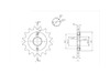 BikeMaster 520 Front Sprocket, 16T BikeMaster 520 Front Sprocket, 16T