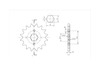 BikeMaster 520 Front Sprocket, 16T BikeMaster 520 Front Sprocket, 16T