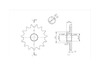 BikeMaster 520 Front Sprocket, 15T BikeMaster 520 Front Sprocket, 15T
