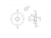BikeMaster 520 Front Sprocket, 16T BikeMaster 520 Front Sprocket, 16T