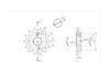 BikeMaster 520 Front Sprocket, 14T BikeMaster 520 Front Sprocket, 14T