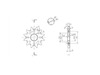 BikeMaster 520 Front Sprocket, 12T BikeMaster 520 Front Sprocket, 12T