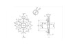BikeMaster 520 Front Sprocket, 14T BikeMaster 520 Front Sprocket, 14T