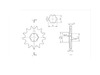BikeMaster 520 Front Sprocket, 13T BikeMaster 520 Front Sprocket, 13T
