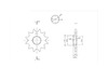 BikeMaster 520 Front Sprocket, 12T BikeMaster 520 Front Sprocket, 12T