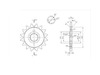 BikeMaster 520 Front Sprocket, 16T BikeMaster 520 Front Sprocket, 16T