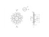 BikeMaster 520 Front Sprocket, 14T BikeMaster 520 Front Sprocket, 14T
