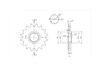 BikeMaster 520 Front Sprocket, 16T BikeMaster 520 Front Sprocket, 16T
