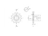 BikeMaster 520 Front Sprocket, 13T BikeMaster 520 Front Sprocket, 13T