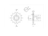 BikeMaster 520 Front Sprocket, 14T BikeMaster 520 Front Sprocket, 14T