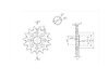 BikeMaster 520 Front Sprocket, 15T BikeMaster 520 Front Sprocket, 15T