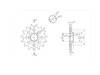 BikeMaster 520 Front Sprocket, 15T BikeMaster 520 Front Sprocket, 15T