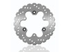 BikeMaster Rear Brake Rotor, Silver BikeMaster Rear Brake Rotor, Silver