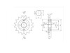BikeMaster 525 Front Sprocket, 16T BikeMaster 525 Front Sprocket, 16T
