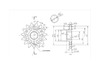BikeMaster 525 Front Sprocket, 15T BikeMaster 525 Front Sprocket, 15T