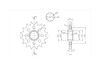 BikeMaster 525 Front Sprocket, 16T BikeMaster 525 Front Sprocket, 16T