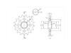 BikeMaster 525 Front Sprocket, 17T BikeMaster 525 Front Sprocket, 17T