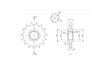 BikeMaster 530 Front Sprocket, 15T BikeMaster 530 Front Sprocket, 15T