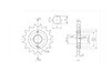 BikeMaster 530 Front Sprocket, 16T BikeMaster 530 Front Sprocket, 16T
