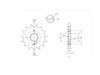 BikeMaster 530 Front Sprocket, 15T BikeMaster 530 Front Sprocket, 15T