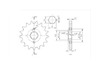 BikeMaster 530 Front Sprocket, 17T BikeMaster 530 Front Sprocket, 17T