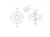 BikeMaster 530 Front Sprocket, 15T BikeMaster 530 Front Sprocket, 15T