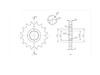 BikeMaster 530 Front Sprocket, 16T BikeMaster 530 Front Sprocket, 16T