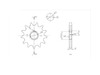 BikeMaster 630 Front Sprocket, 13T BikeMaster 630 Front Sprocket, 13T