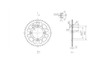 BikeMaster 428 Rear Steel Sprocket, 46T BikeMaster 428 Rear Steel Sprocket, 46T
