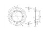 BikeMaster 520 Rear Steel Sprocket, 46T BikeMaster 520 Rear Steel Sprocket, 46T