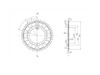 BikeMaster 520 Rear Steel Sprocket, 43T BikeMaster 520 Rear Steel Sprocket, 43T